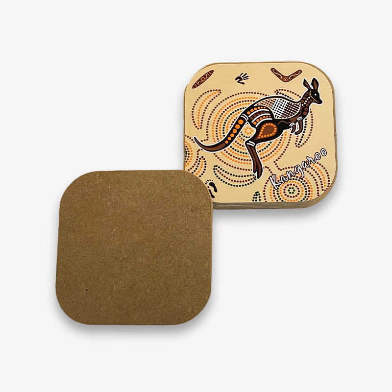 Aboriginal Art Coaster Set