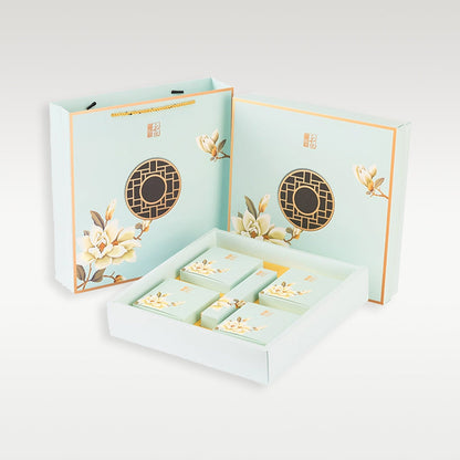 White Flowers Mooncake Gift Set