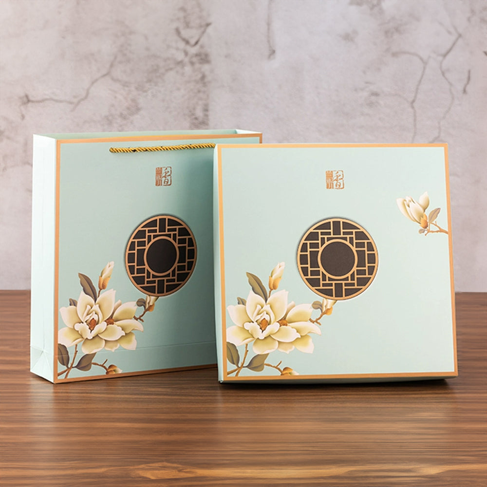 White Flowers Mooncake Gift Set