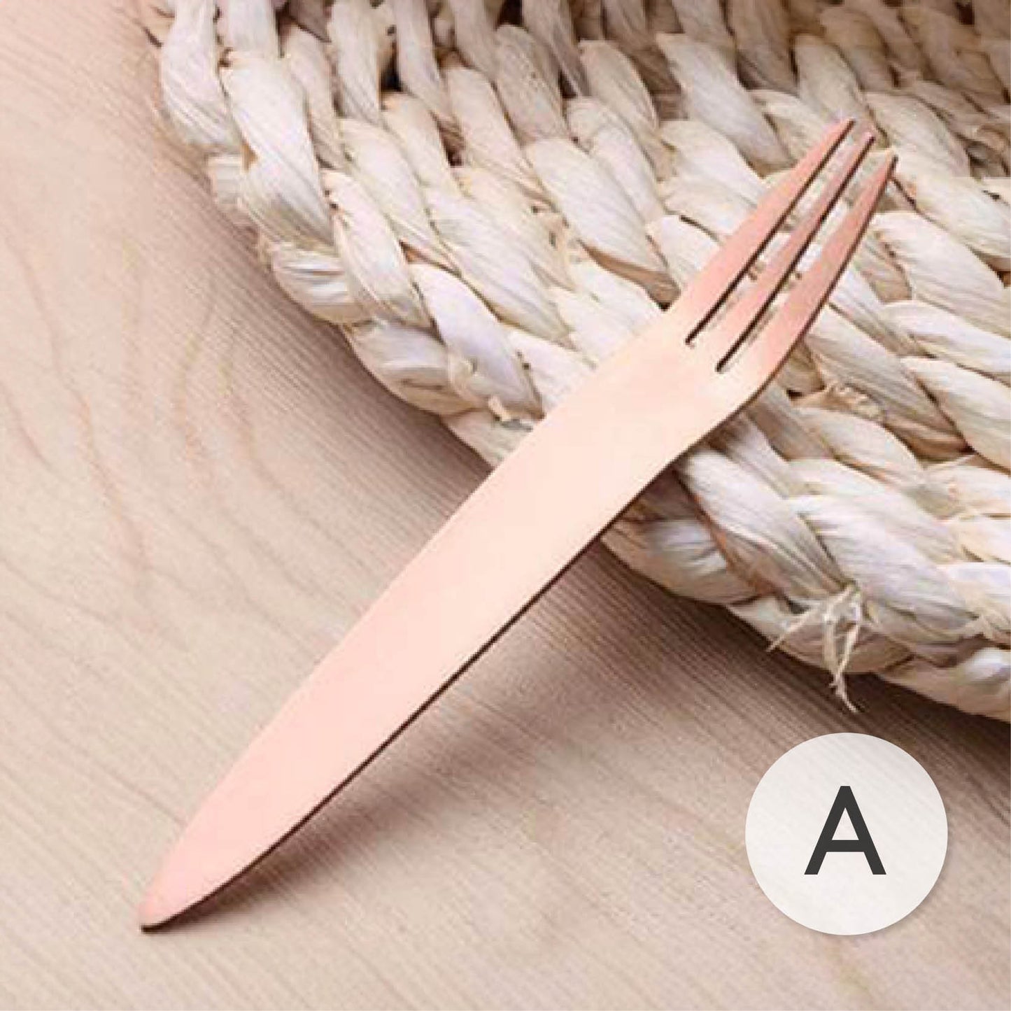 Rose Gold Stainless Steel Cutlery
