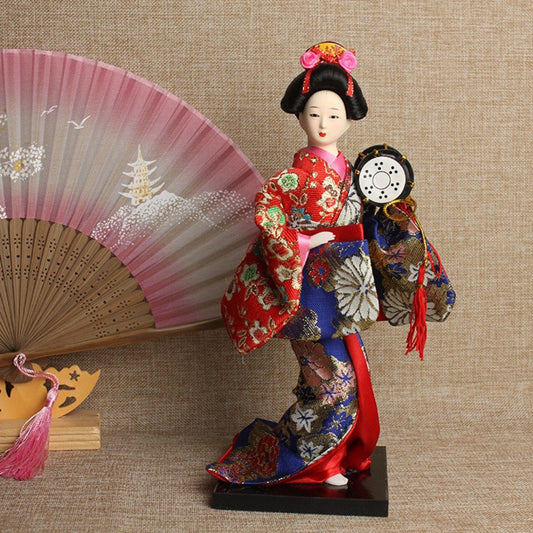 Geisha Silk Doll