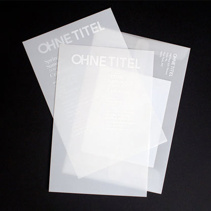 Translucent Invitations