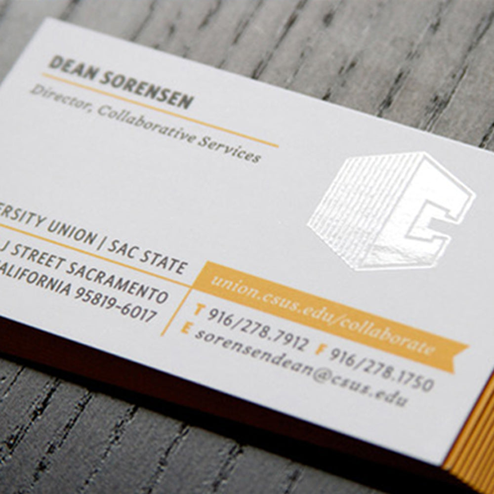 Spot UV Business Cards