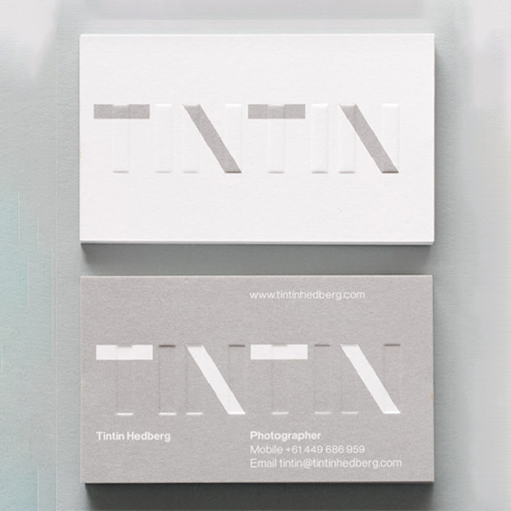 Letterpress Business Cards