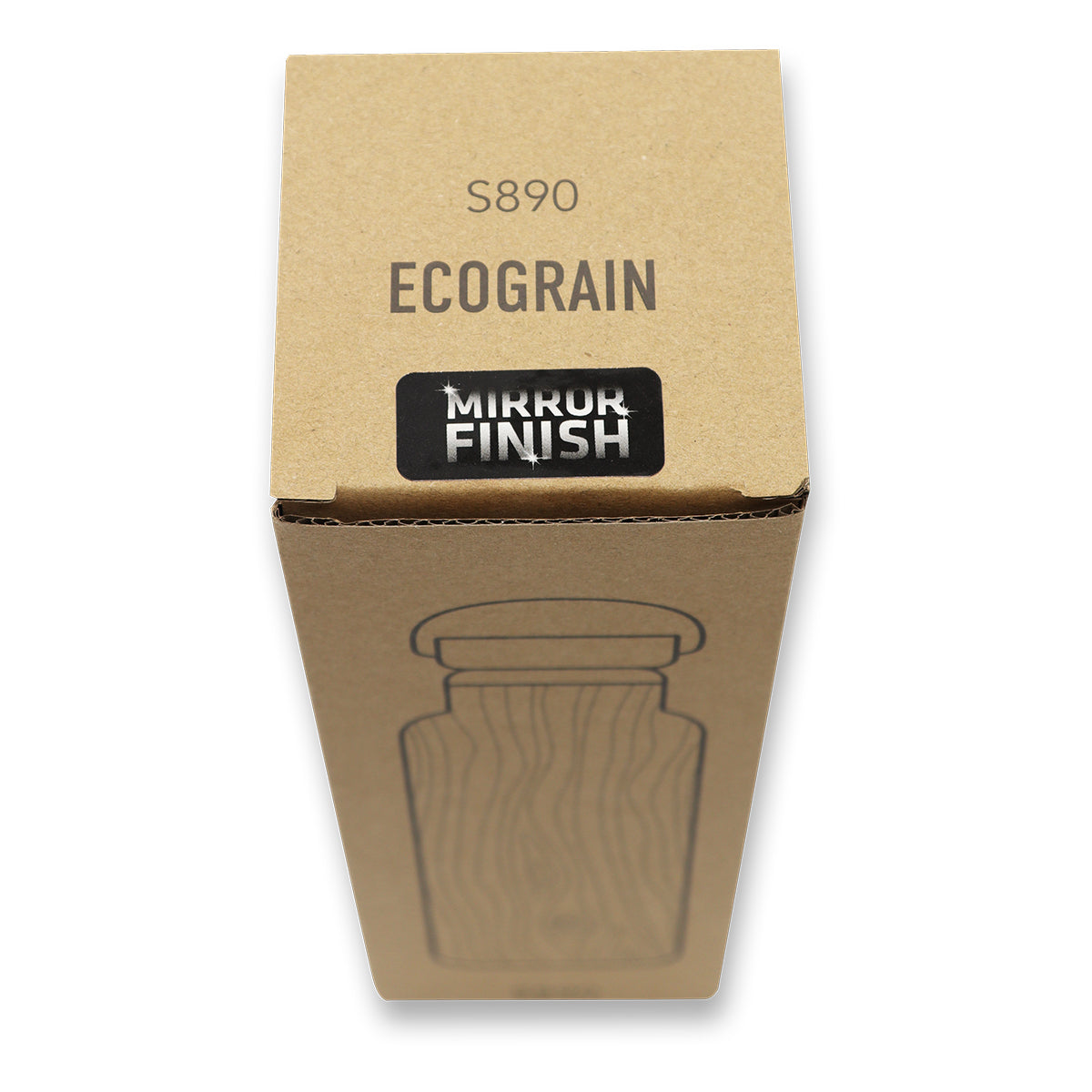 Ecograin Mirror Finish Shadow Bottle